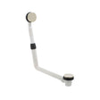 Vado Clic-Clac Round Bath Waste with Overflow - Brushed Nickel - IND-71389/RO-BRN