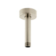 Vado Showering Solutions 4" Fixed Head Ceiling Mounting Shower Arm 100mm - Brushed Nickel - IND - CMA/RO/4IN - BRN - TAP 'N' SHOWER
