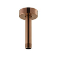 Vado Showering Solutions 4" Fixed Head Ceiling Mounting Shower Arm 100mm - Brushed Bronze - IND - CMA/RO/4IN - BRZ - TAP 'N' SHOWER