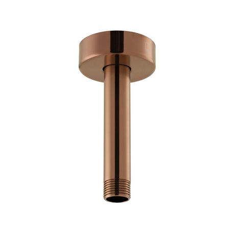 Vado Showering Solutions 4" Fixed Head Ceiling Mounting Shower Arm 100mm - Brushed Bronze - IND - CMA/RO/4IN - BRZ - TAP 'N' SHOWER