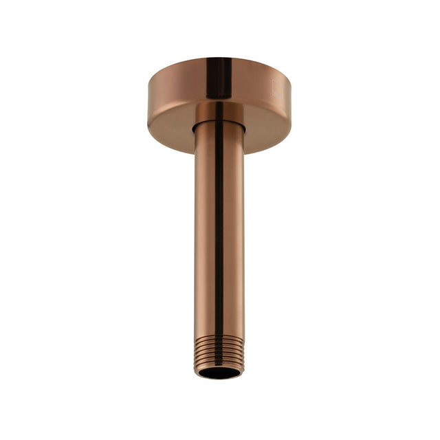 Vado Showering Solutions 4" Fixed Head Ceiling Mounting Shower Arm 100mm - Brushed Bronze - IND - CMA/RO/4IN - BRZ - TAP 'N' SHOWER