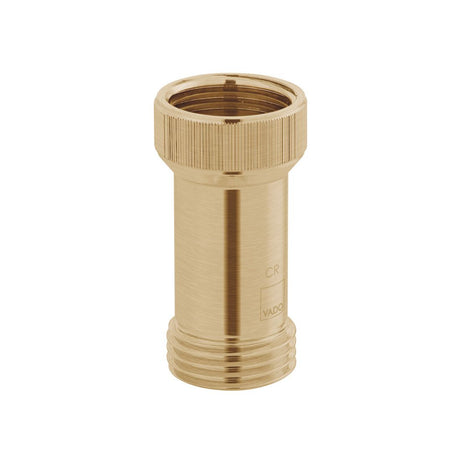 Vado Wastes and Fittings Double Check Valve - Brushed Gold - IND-DCV-1/2-BRG