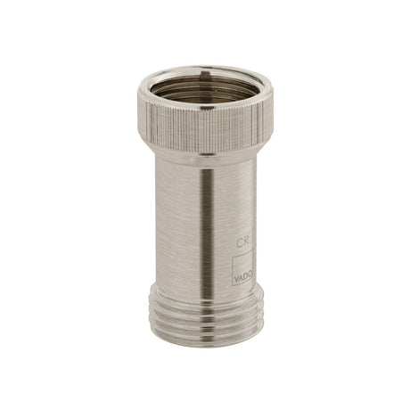 Vado Wastes and Fittings Double Check Valve - Brushed Nickel - IND-DCV-1/2-BRN