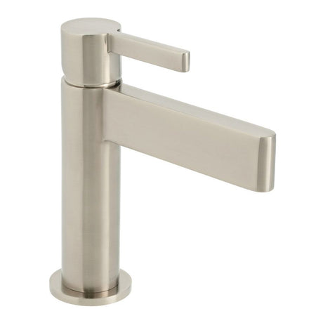 Vado Edit Single Taphole Mono Basin Mixer Tap - Brushed Nickel - IND-EDI100/SB-BRN