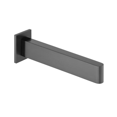 Vado Edit Wall Mounted Bath Spout - Brushed Black - IND - EDI140 - BLK - TAP 'N' SHOWER