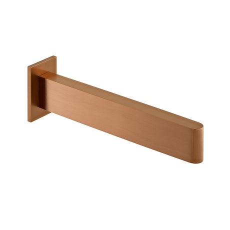 Vado Edit Wall Mounted Bath Spout - Brushed Bronze - IND - EDI140 - BRZ - TAP 'N' SHOWER