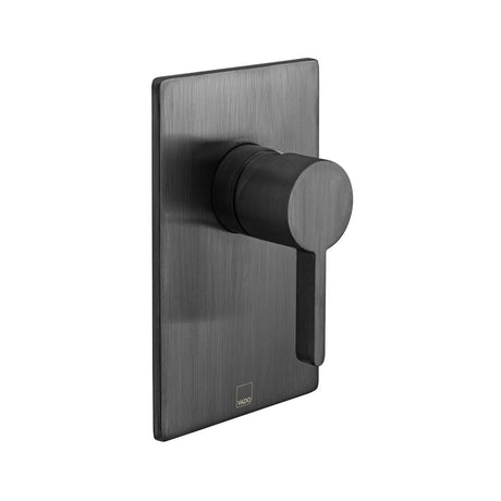 Vado Edit 1 Outlet Manual Shower Valve - Brushed Black - IND-EDI145A-BLK
