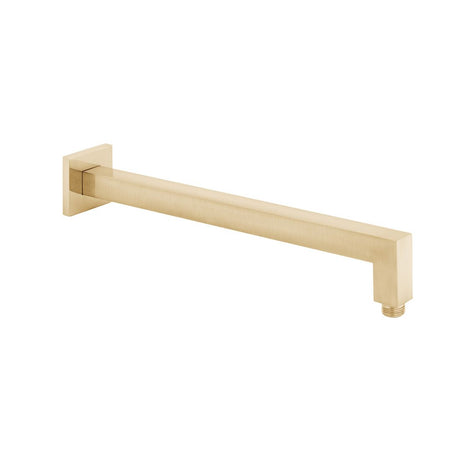 Vado Showering Solutions Square Easy Fit Shower Arm - Brushed Gold - IND - EFSA/SQ - BRG - TAP 'N' SHOWER