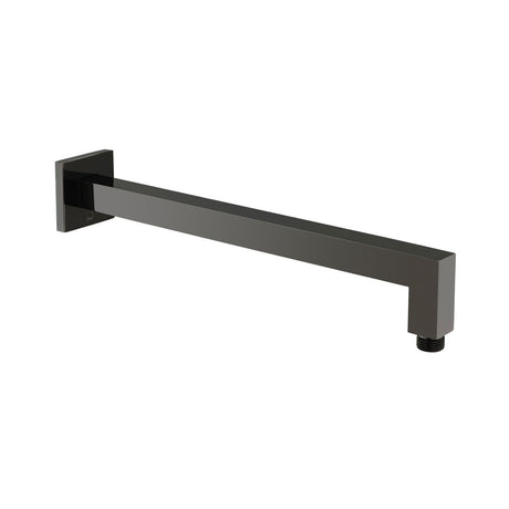Vado Omika Noir Square Easy Fit Shower Arm - Polished Black - IND - EFSA/SQ - PB - TAP 'N' SHOWER