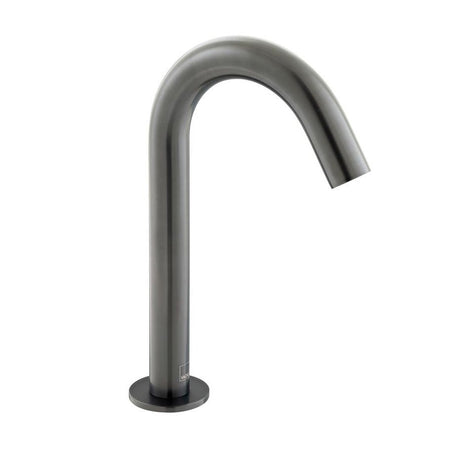 Vado Individual I Tech Infra Red Deck Mounted Basin Spout - Brushed Black - IND - IRDSPOUT - BLK - TAP 'N' SHOWER