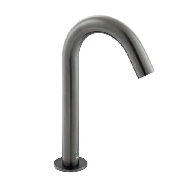 Vado Individual I Tech Infra Red Deck Mounted Basin Spout - Brushed Black - IND - IRDSPOUT - BLK - TAP 'N' SHOWER