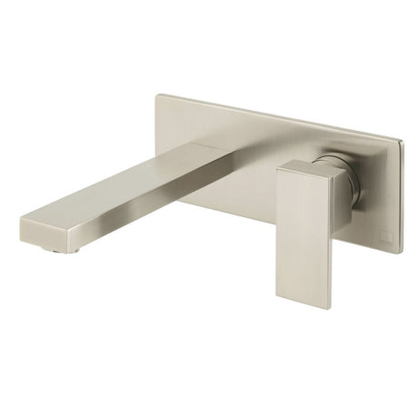 Vado Notion Wall Mounted Basin Mixer Tap - Brushed Nickel - IND-NOT109FS/A-BRN