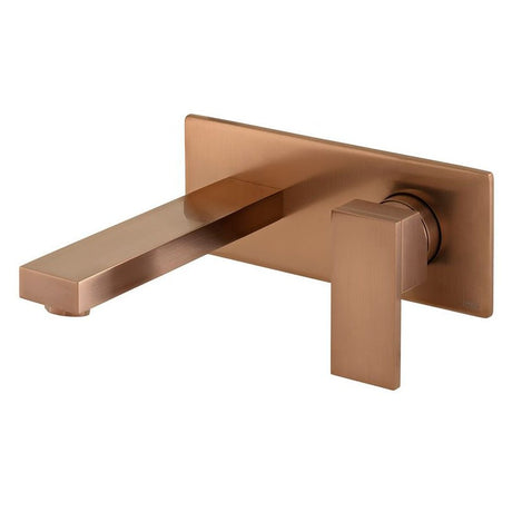 Vado Notion Wall Mounted Basin Mixer Tap - Brushed Bronze - IND - NOT109FS/A - BRZ - TAP 'N' SHOWER