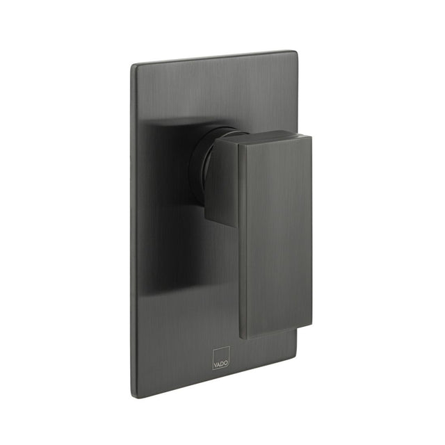 Vado Notion 1 Outlet Manual Shower Valve - Brushed Black - IND-NOT145A-BLK
