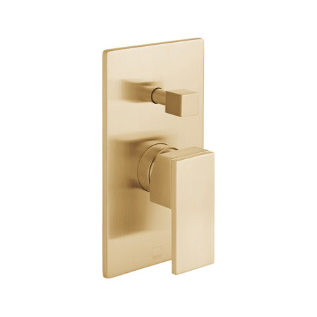 Vado Notion 2 Outlet Manual Shower Valve with Diverter - Brushed Gold - IND-NOT147A-BRG