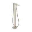 Vado Notion Freestanding Bath Mixer Tap With Shower Kit - Brushed nickel - IND - NOT233 - BRN - TAP 'N' SHOWER