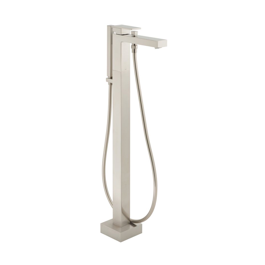 Vado Notion Freestanding Bath Mixer Tap With Shower Kit - Brushed nickel - IND - NOT233 - BRN - TAP 'N' SHOWER