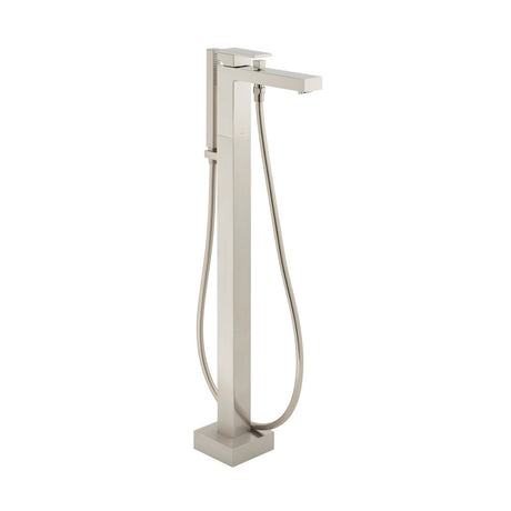 Vado Notion Freestanding Bath Mixer Tap With Shower Kit - Brushed nickel - IND - NOT233 - BRN - TAP 'N' SHOWER
