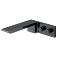 Vado Omika Noir Wall Mounted Basin Mixer Tap - Polished Black - IND-OMI109-PB