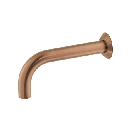 Vado Origins Wall Mounted Bath Spout - Brushed Bronze - IND - ORI140 - BRZ - TAP 'N' SHOWER