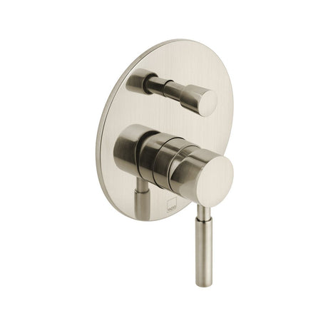 Vado Origins 2 Outlet Manual Shower Valve With Diverter - Brushed Nickel - IND-ORI147A-BRN