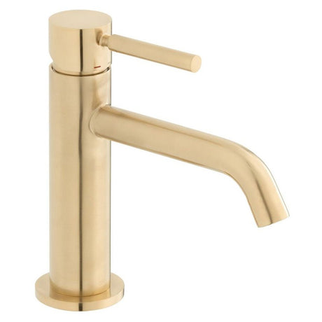Vado Origins Slimline Mono Basin Mixer Tap - Brushed Gold - IND - ORI200/SB - BRG - TAP 'N' SHOWER
