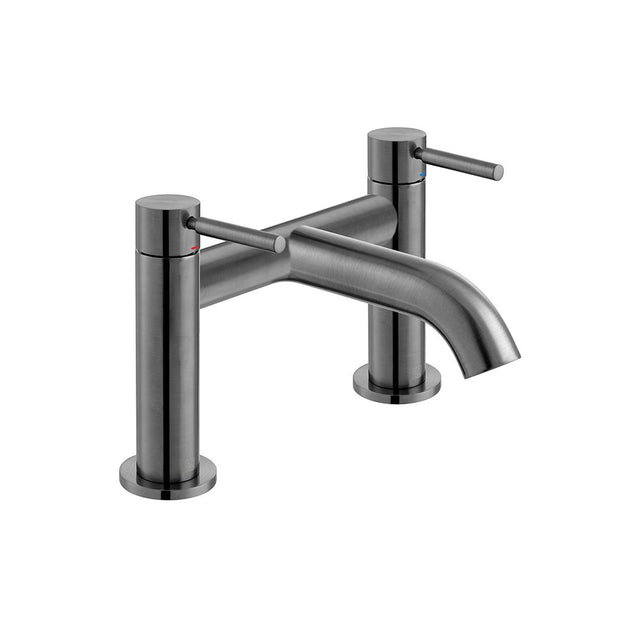 Vado Origins Bath Filler Tap - Brushed Black - IND - ORI237 - BLK - TAP 'N' SHOWER