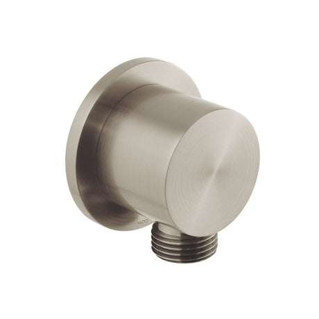 Vado Showering Solutions Round Wall Outlet - Brushed Nickel - IND-OUTLET/RO2-BRN