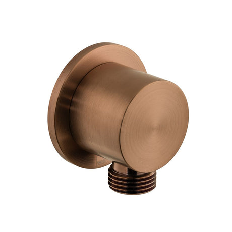 Vado Showering Solutions Round Wall Outlet - Brushed Bronze - IND-OUTLET/RO2-BRZ