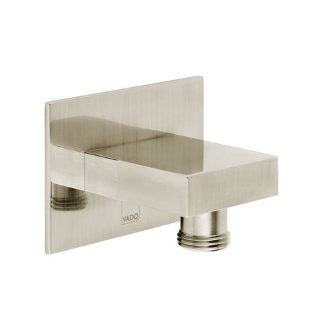 Vado Showering Solutions Square Wall Outlet - Brushed Nickel - IND-OUTLET/SQ-BRN