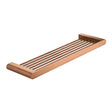 Vado Individual Photon Shelf 380mm - Brushed Bronze - IND - PHO185A - BRZ - TAP 'N' SHOWER