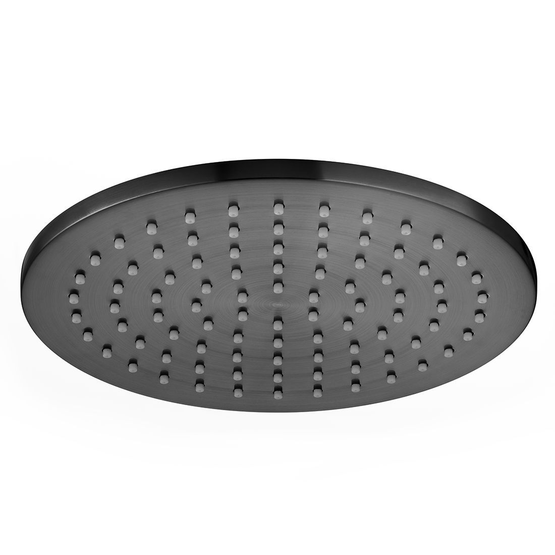 Vado Nebula 8" Round Shower Head 200mm - Brushed Black - IND - RO/20 - BLK - TAP 'N' SHOWER