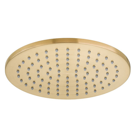 Vado Nebula 8" Round Shower Head 200mm - Brushed Gold - IND - RO/20 - BRG - TAP 'N' SHOWER