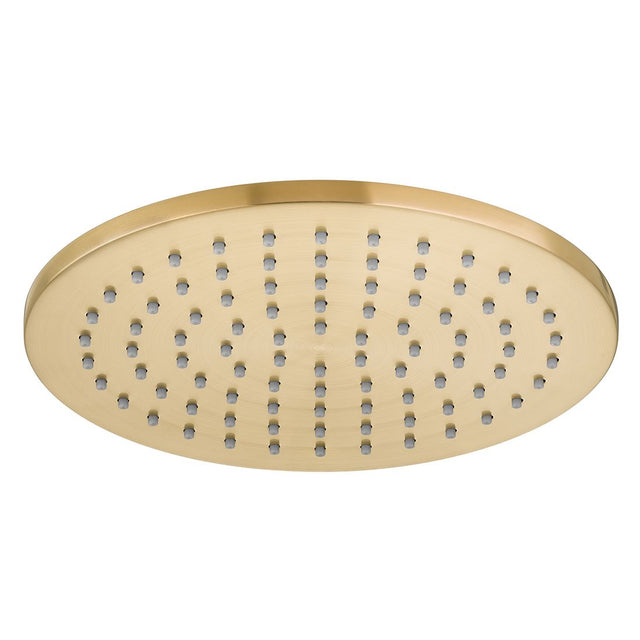 Vado Nebula 8" Round Shower Head 200mm - Brushed Gold - IND - RO/20 - BRG - TAP 'N' SHOWER