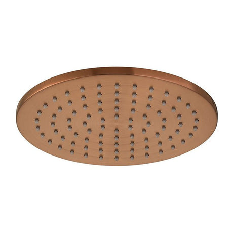 Vado Nebula 8" Round Shower Head 200mm - Brushed Bronze - IND - RO/20 - BRZ - TAP 'N' SHOWER