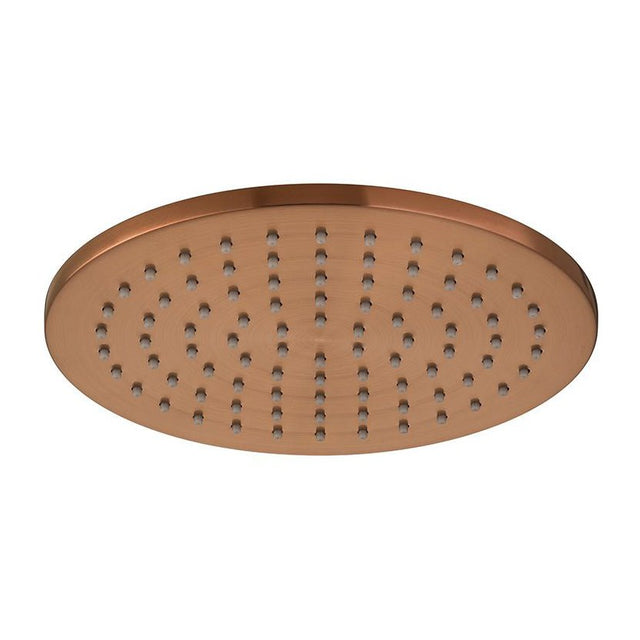Vado Nebula 8" Round Shower Head 200mm - Brushed Bronze - IND - RO/20 - BRZ - TAP 'N' SHOWER