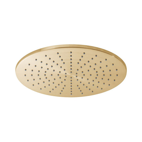 Vado Showering Solutions 12" Round Shower Head 300mm - Brushed Gold - IND - RO/30 - BRG - TAP 'N' SHOWER