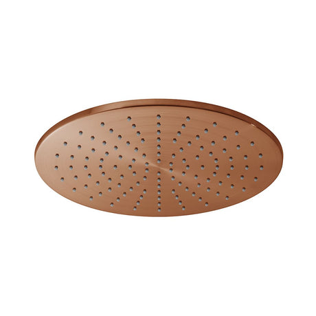 Vado Showering Solutions 12" Round Shower Head 300mm - Brushed Bronze - IND - RO/30 - BRZ - TAP 'N' SHOWER