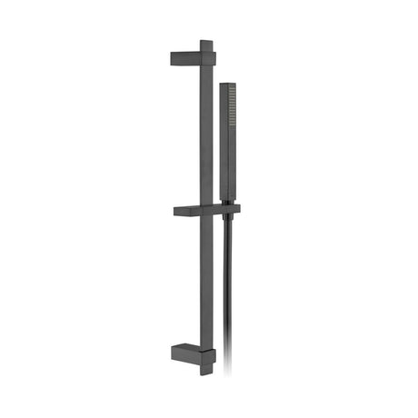 Vado Showering Solutions Single Function Slide Shower Rail Kit - Brushed Bronze - IND-SFSRK/SQ-BLK