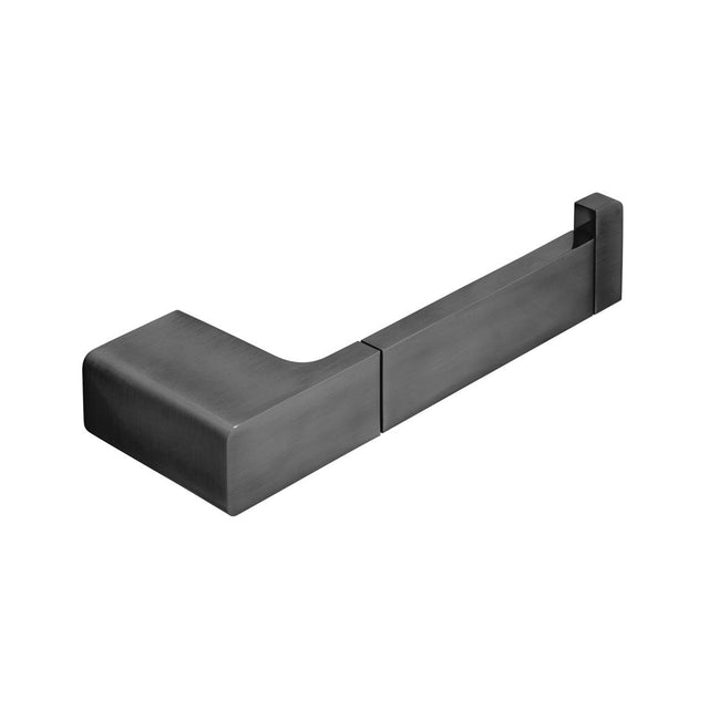 Vado Individual Shama Toilet Roll Holder - Brushed Black - IND-SHA180-BLK