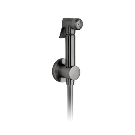 Vado Wastes & Fittings Luxury Shattaf Handset With Wall Bracket - Brushed Black - IND-SHATTAF-BLK