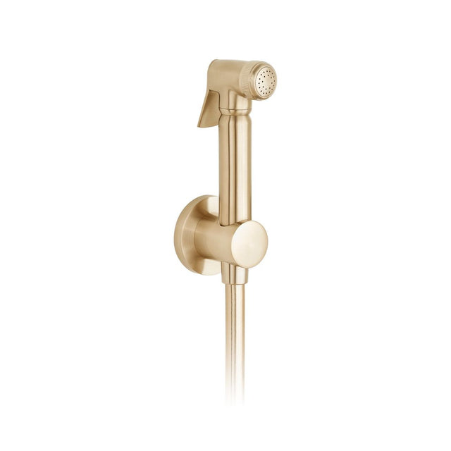Vado Wastes & Fittings Luxury Shattaf Handset with Wall Bracket - Brushed Gold - IND-SHATTAF-BRG
