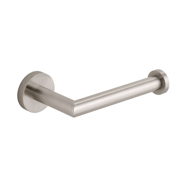 Vado Individual Spa Knurled Toilet Roll Holder - Brushed Nickel - IND-SPA180-BRNK