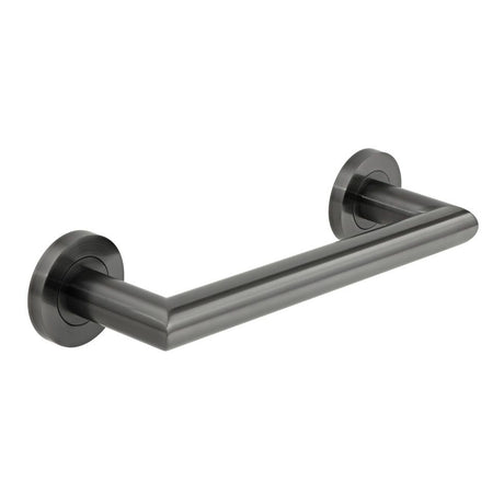 Vado Individual Spa Towel Rail 300mm - Brushed Black - IND - SPA1801 - 30 - BLK - TAP 'N' SHOWER