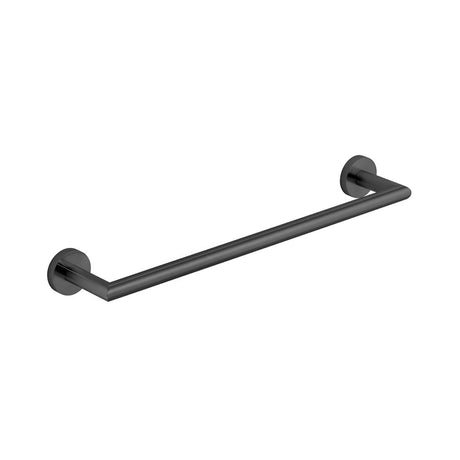 Vado Spa Knurled Towel Rail 450mm - Brushed Black - IND-SPA184-45-BLKK
