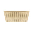 Vado Showering Solutions 12" Square Shower Head 300mm - Brushed Gold - IND - SQ/30 - BRG - TAP 'N' SHOWER