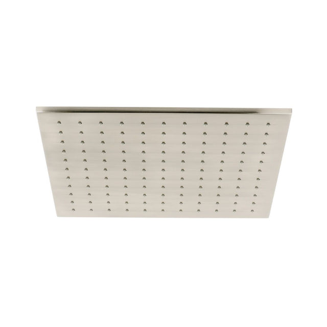 Vado Showering Solutions 12" Square Shower Head 300mm - Brushed Nickel - IND - SQ/30 - BRN - TAP 'N' SHOWER