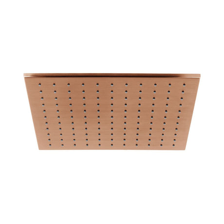 Vado Showering Solutions 12" Square Shower Head 300mm - Brushed Bronze - IND - SQ/30 - BRZ - TAP 'N' SHOWER
