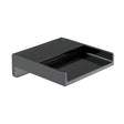 Vado Omika Noir Wall Mounted Waterfall Bath Spout - Polished Black - IND-SYN240/W-PB