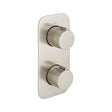 Vado Tablet Altitude 1 Outlet Thermostatic Shower Valve - Brushed Nickel - IND-T148-ALT-BRN